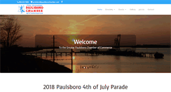 Desktop Screenshot of paulsborochamber.com